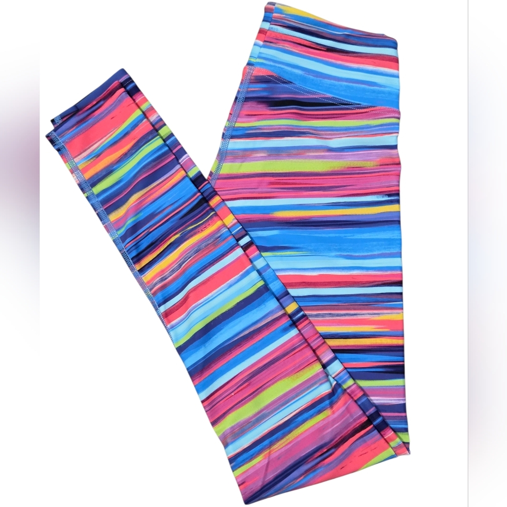 Dharma Bums NWOT Multicolor Striped Leggings